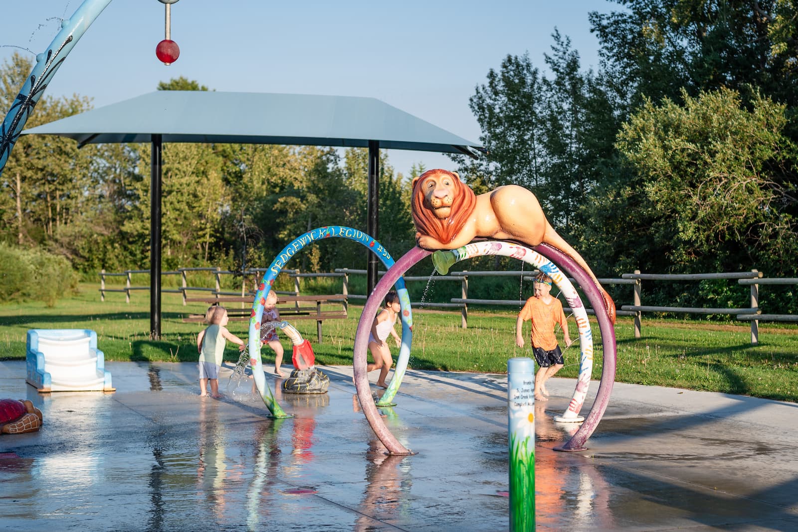 Splash park Sedgewick Alberta